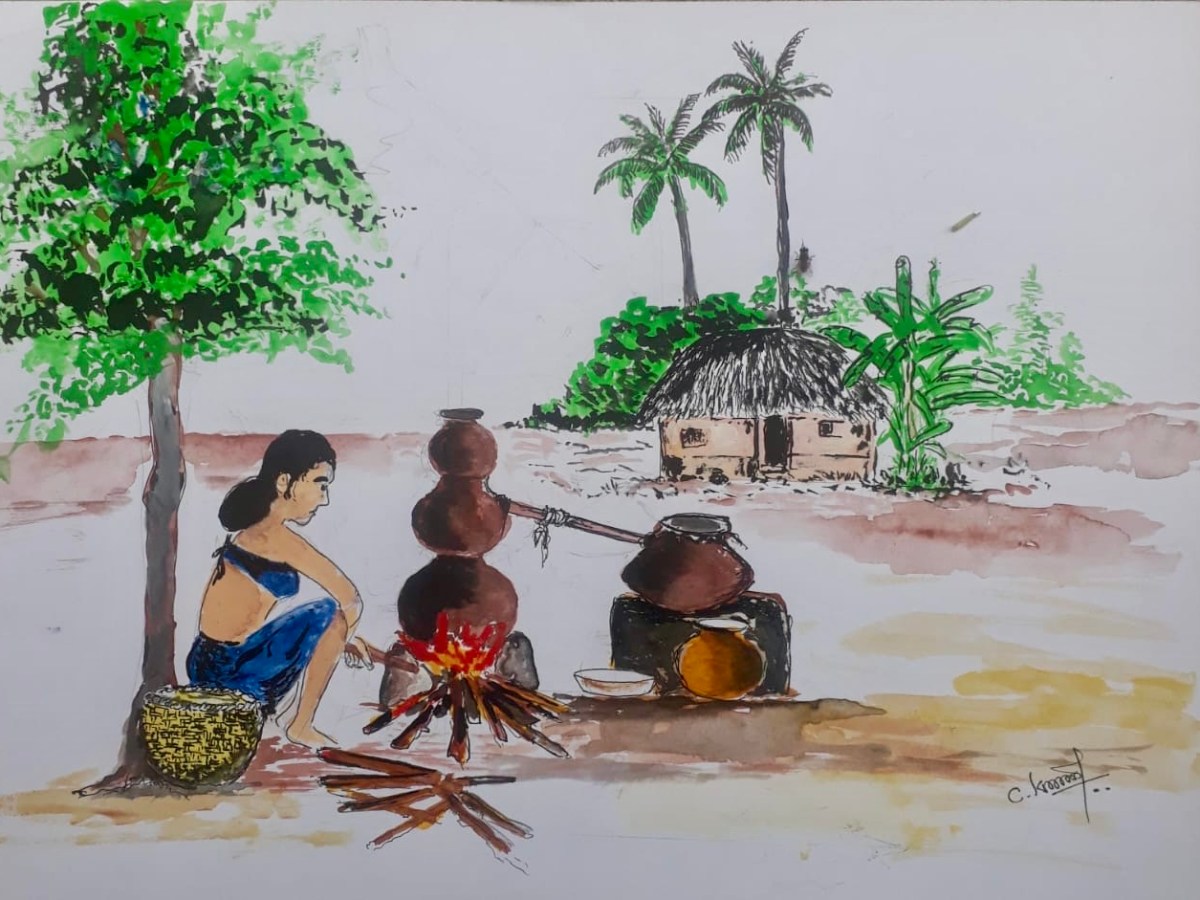 சங்கப் பாடல்களில் கள் அடு மகளிர்/ அரியலாட்டியர் 