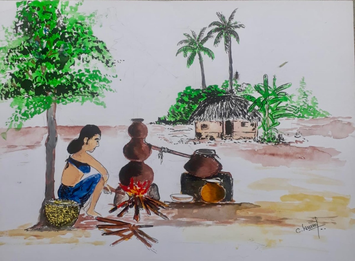 சங்கப் பாடல்களில் கள் அடு மகளிர்/ அரியலாட்டியர் 